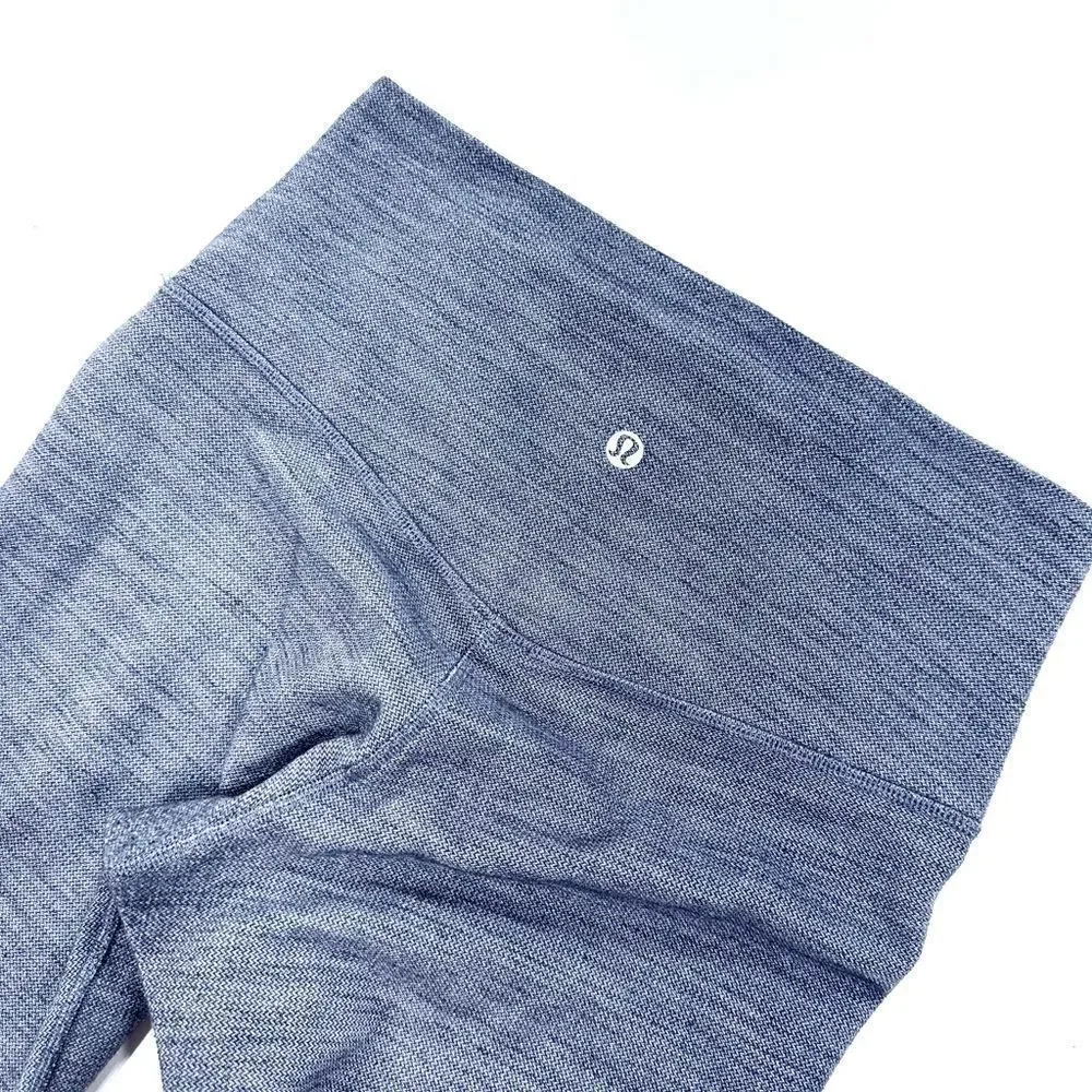 Lululemon Athletica align high rise heathered graphite grey legging 6